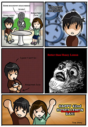 September 2011 (#1) - Honey Lemon Day Comics by RailKill