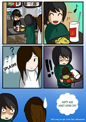 September 2015 (#14) - Honey Lemon Day Comics by RailKill