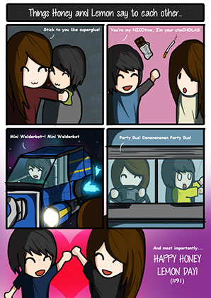November 2015 (#16) - Honey Lemon Day Comics by RailKill