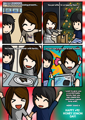 December 2015 (#17) - Honey Lemon Day Comics by RailKill