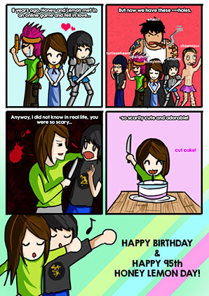 March 2016 (#20) - Honey Lemon Day Comics by RailKill