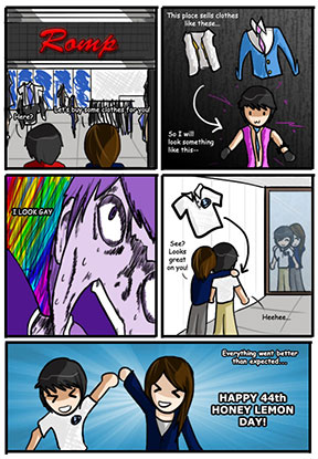 November 2011 (#3) - Honey Lemon Day Comics by RailKill