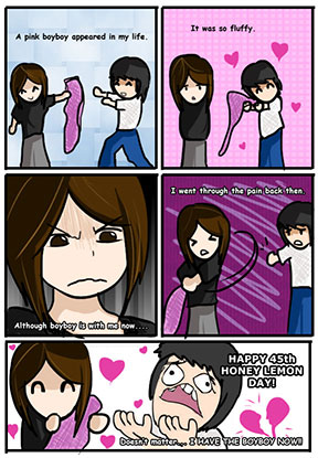 December 2011 (#4) - Honey Lemon Day Comics by RailKill