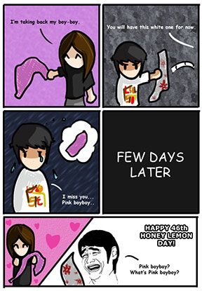 January 2012 (#5) - Honey Lemon Day Comics by RailKill