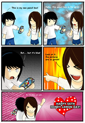 November 2012 (#7) - Honey Lemon Day Comics by RailKill