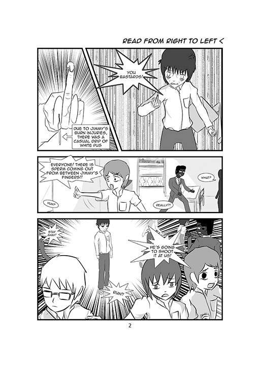 Page 2 - Schoolboys and Tragic Comedy by RailKill