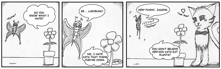 December 6, 2009 (#4): Cat or Cow? - WNx Homestay by RailKill