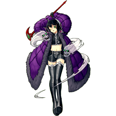 Lien, a character from the Darkness and Light game.